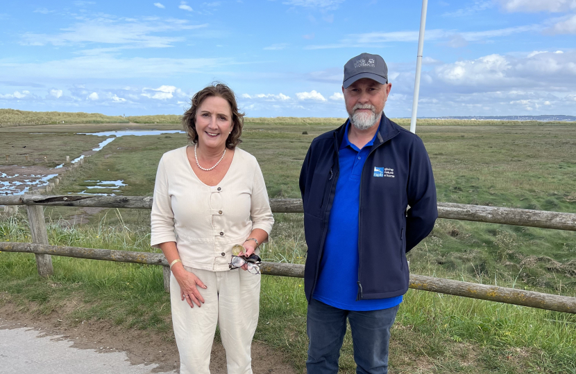 Janet at RSPB