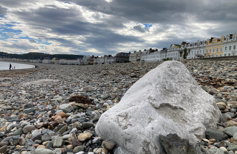 Llandudno's North Shore beach 